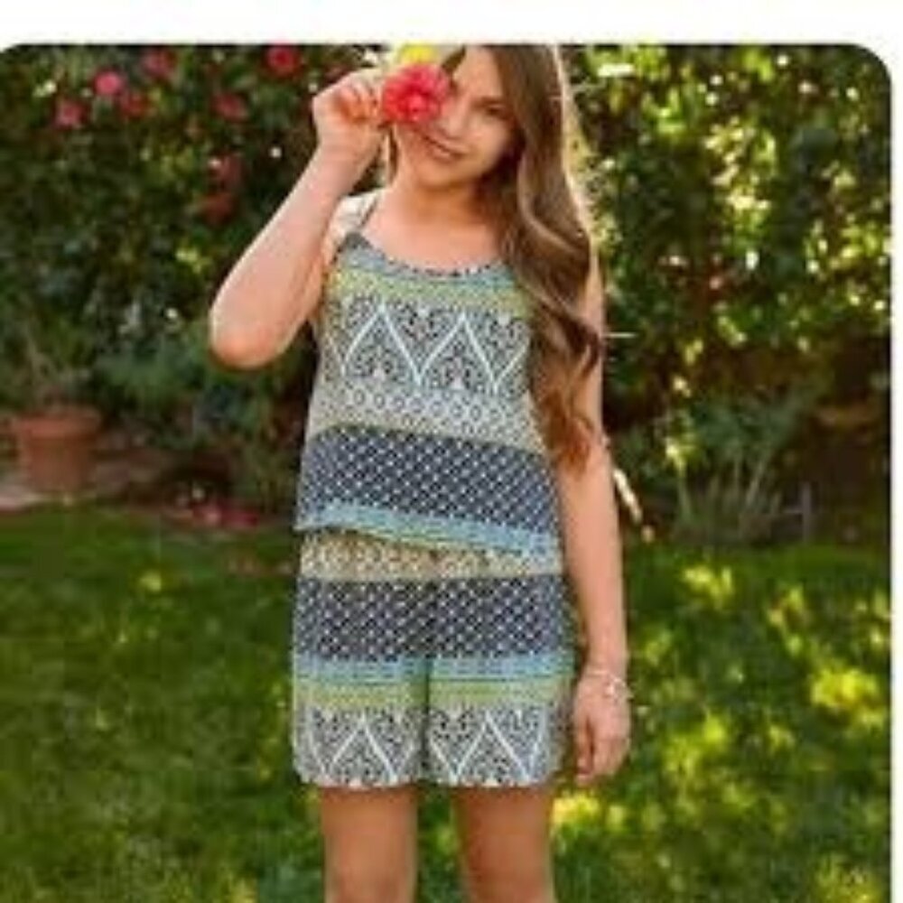 Matilda Jane Great Expectations Romper Girls 435 Brilliant Daydream Size 10
